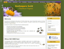Tablet Screenshot of beekeepersguild.org